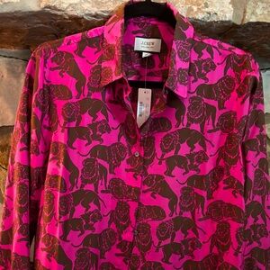 J Crew women’s elegant silk blouse